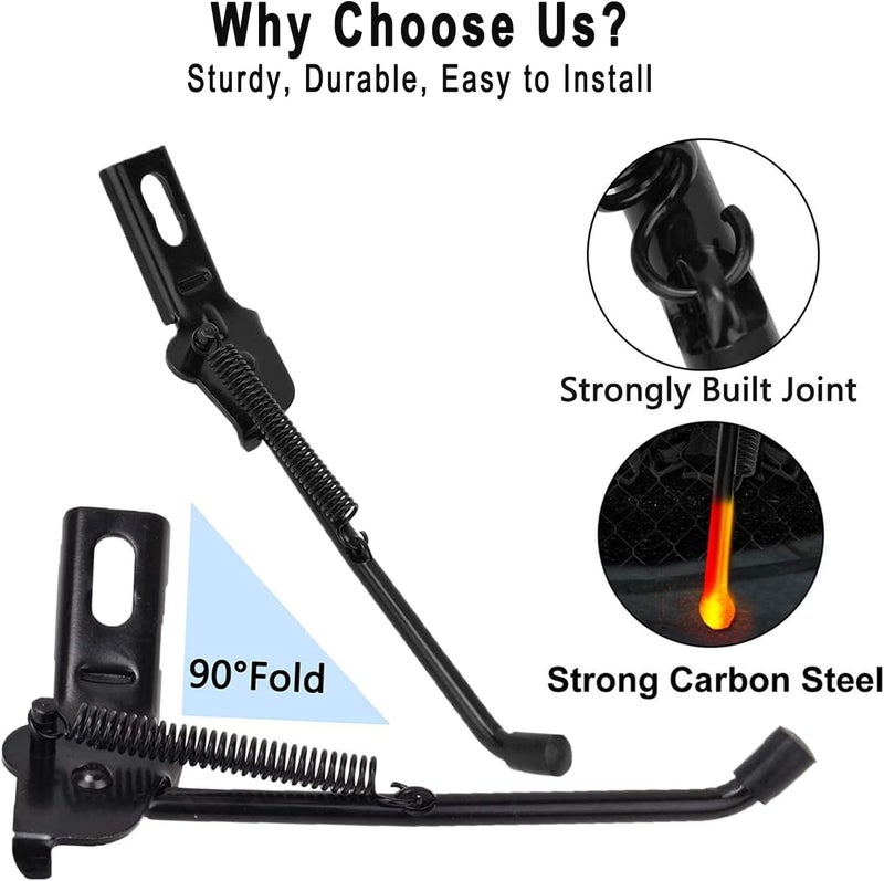 سيسو مسند دراجة SEISSO، مسند لدراجة الأطفال مقاس 12 بوصة، حامل خلفي للدراجات الهوائية مقاس 12 بوصة للأولاد والبنات، بديل لعجلة التدريب - Image 4